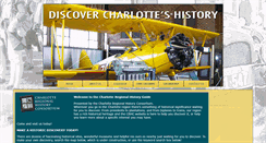 Desktop Screenshot of charlotteregionalhistory.org
