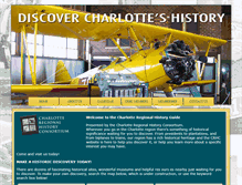 Tablet Screenshot of charlotteregionalhistory.org